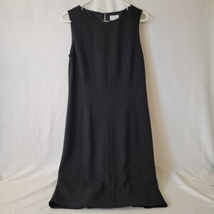 Ann Taylor Black Midi Dress